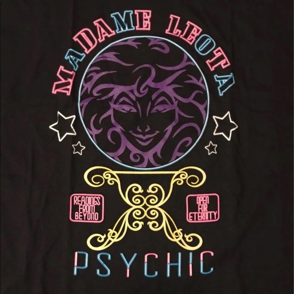 Disney’s Haunted Mansion Neon Madame Leota T-shirt